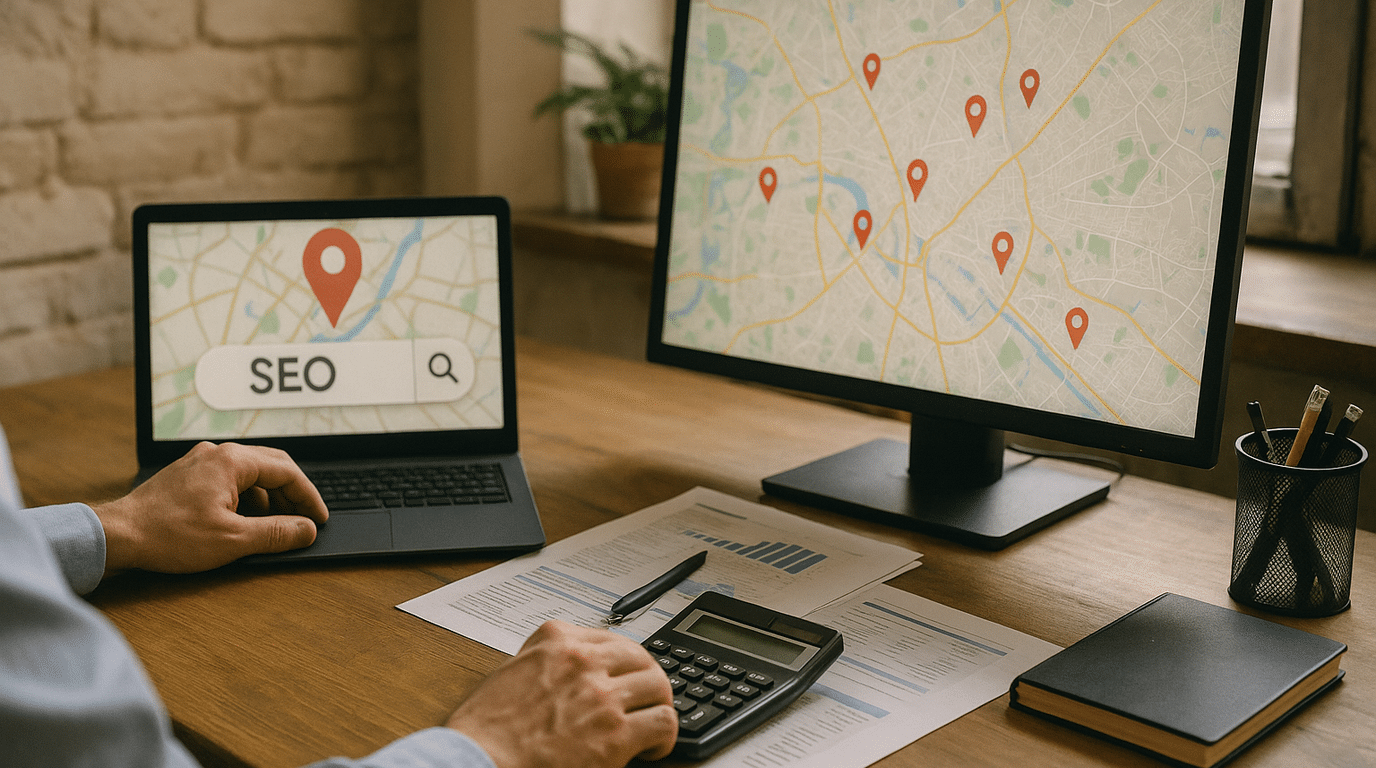 A real-world photograph of a scene related to local seo services for accountants.