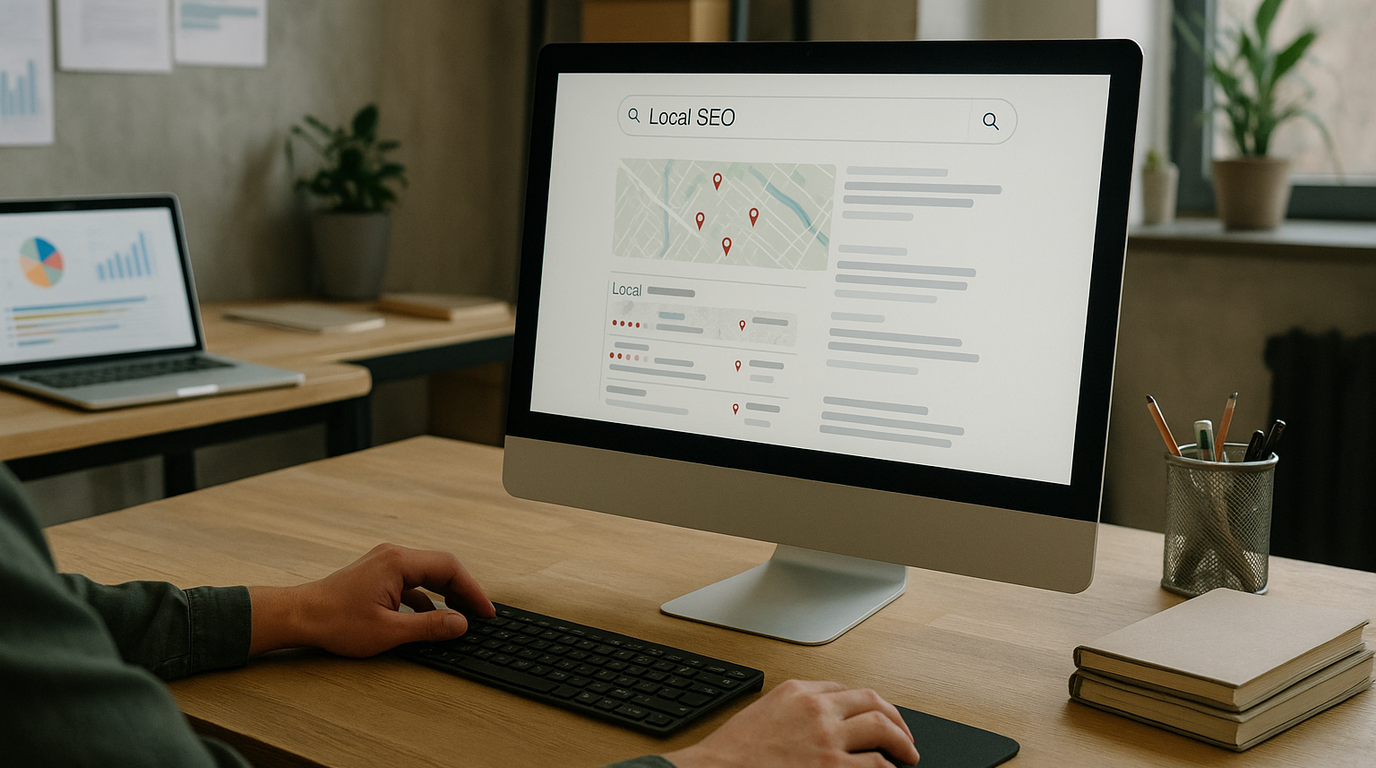A real-world photograph of a scene related to white label local seo services.