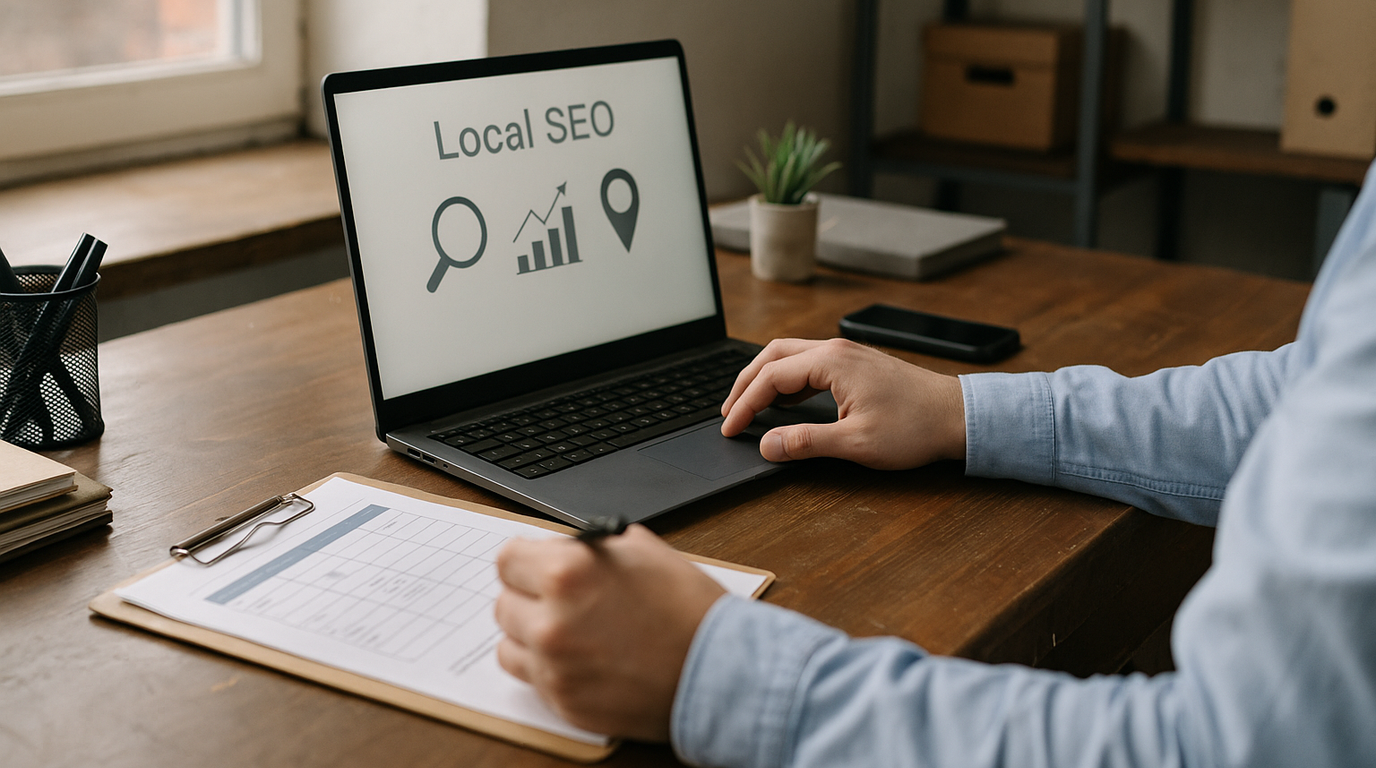 A real-world photograph of a scene related to hire local seo expert.