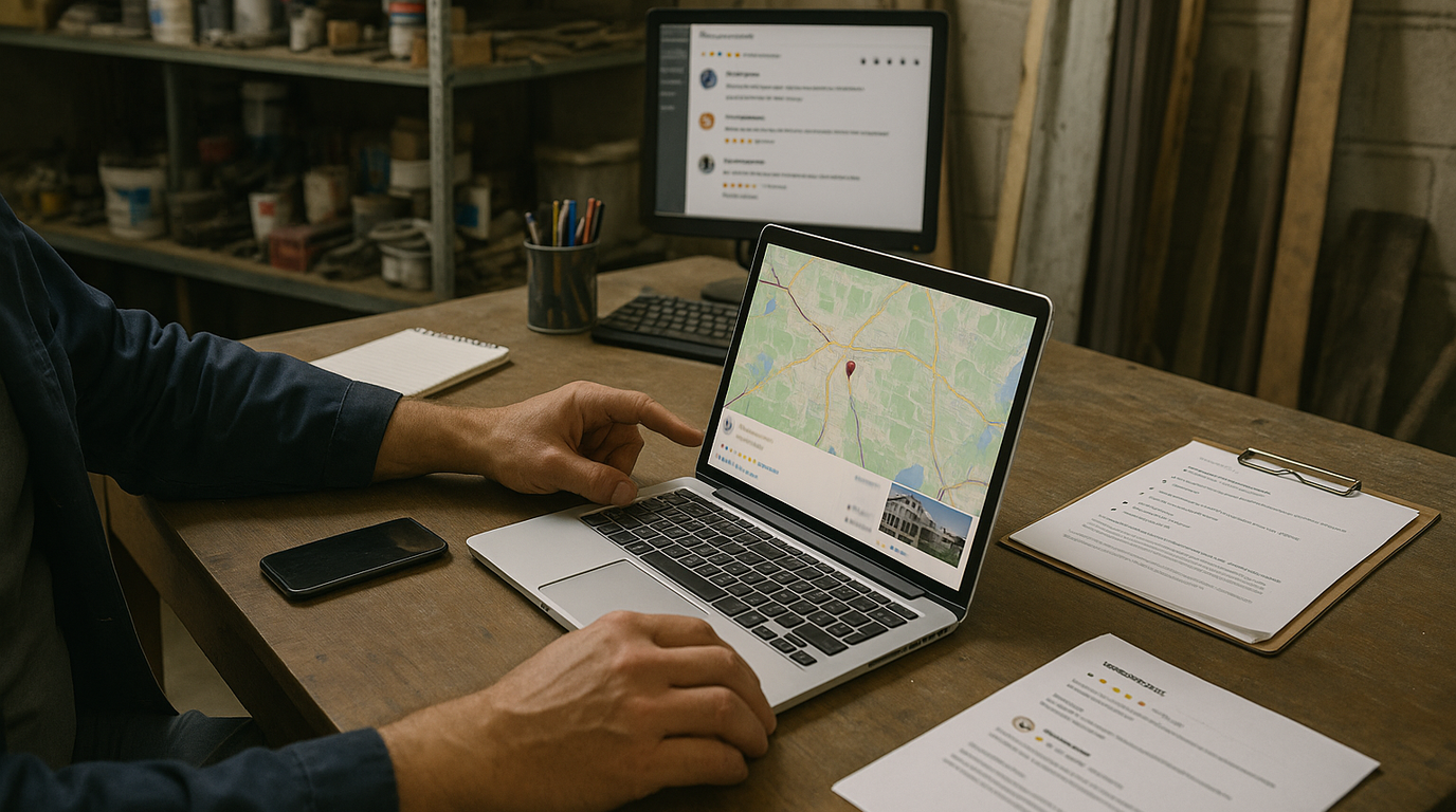A real-world photograph of a scene related to local seo for service area businesses.