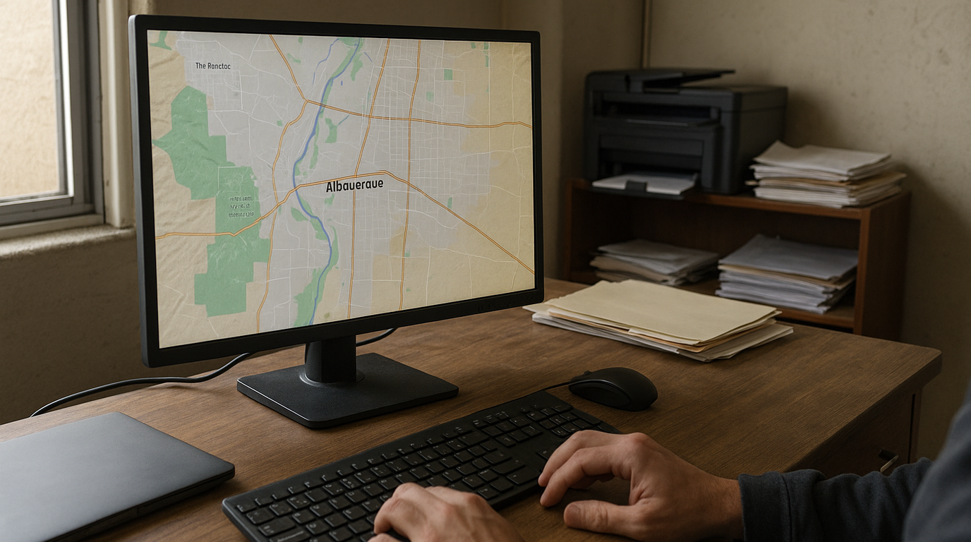 A real-world photograph of a scene related to albuquerque local seo.