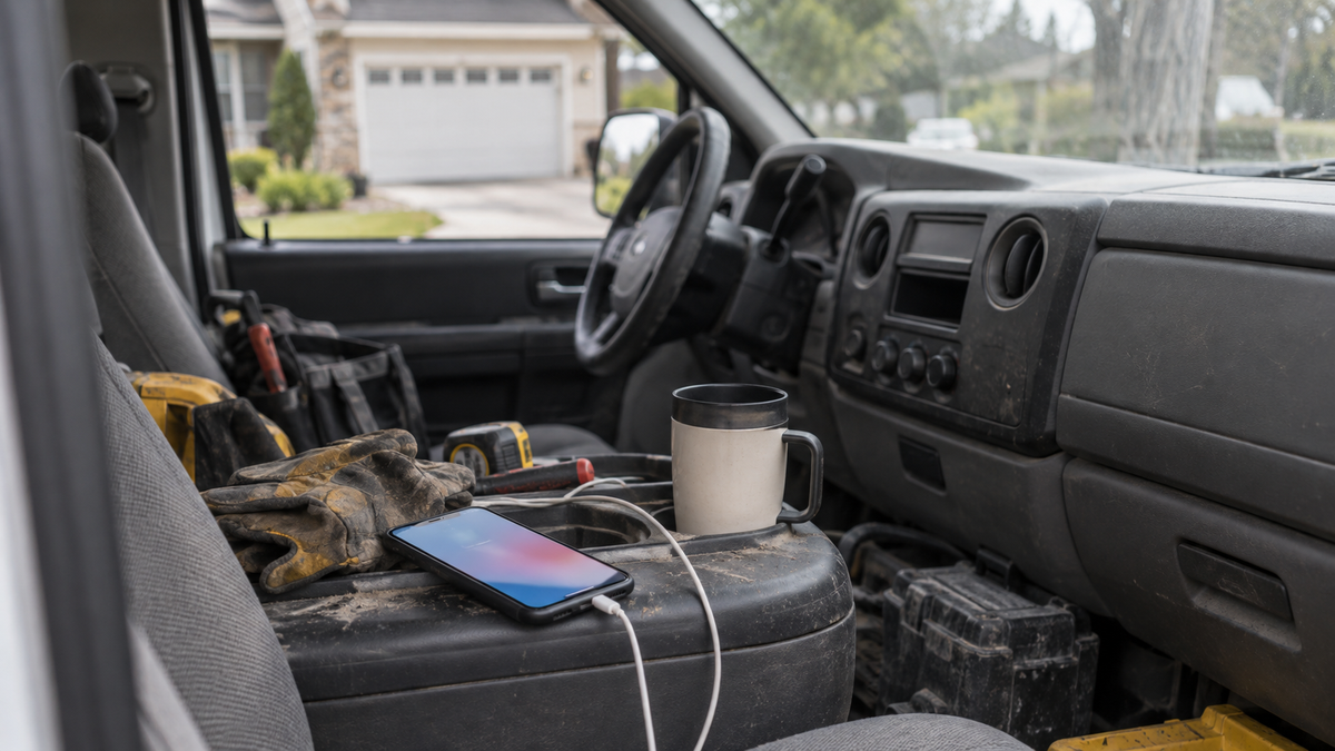 A real-world photograph of a scene related to go high level missed call text back.