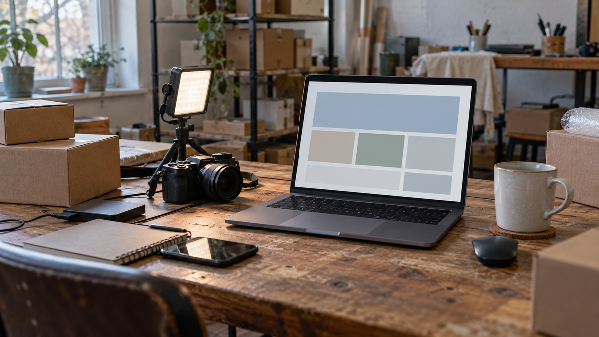 A real-world photograph of a scene related to cheap website for small business.